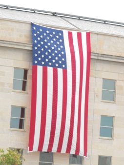 Flag over Pentagon